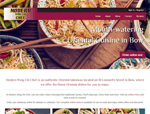 Tablet Screenshot of modernwingchichef.com